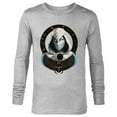 thumbnail image 1 of Marvel Moon Knight Egyptian Hieroglyphs - Long Sleeve T-Shirt for Men - Customized-Athletic Heather, 1 of 5