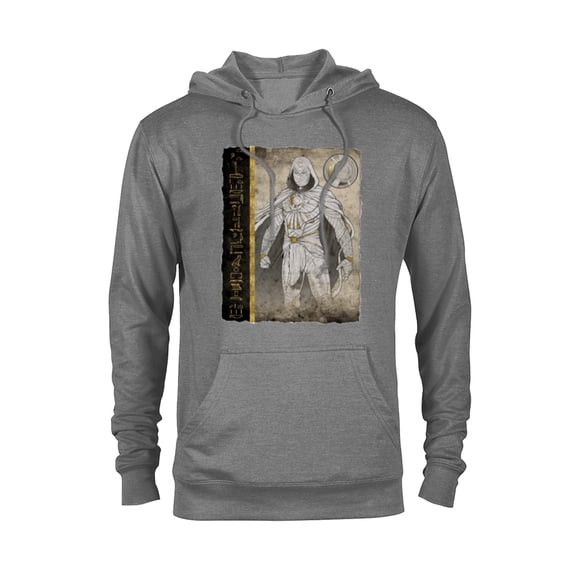 Marvel Moon Knight Egyptian Papyrus - Pullover Hoodie for Adults - Customized-Athletic Heather