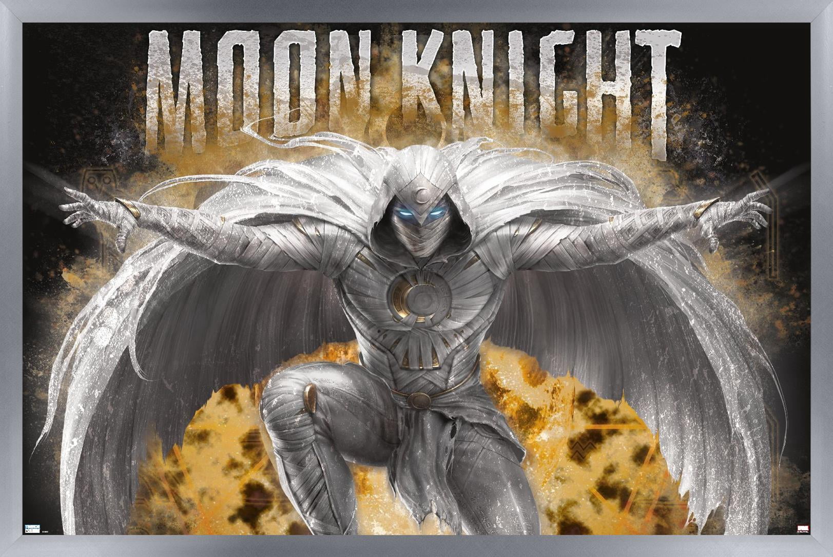 Marvel Moon Knight - Explosion Wall Poster, 22.375" x 34" Framed