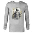 thumbnail image 1 of Marvel Moon Knight Hieroglyphs Poster - Long Sleeve T-Shirt for Men - Customized-Athletic Heather, 1 of 5