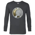 thumbnail image 1 of Marvel Moon Knight Logo Egyptian Hieroglyphs - Long Sleeve T-Shirt for Men - Customized-Charcoal Heather, 1 of 5