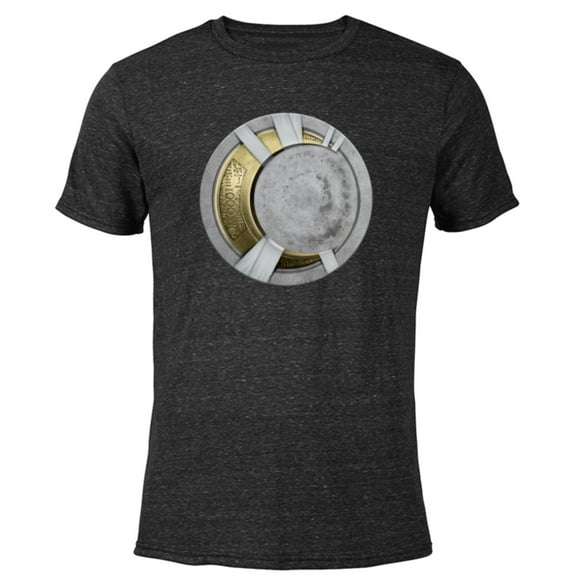 Marvel Moon Knight Logo Egyptian Hieroglyphs - Short Sleeve Blended T-Shirt for Adults - Customized-Black