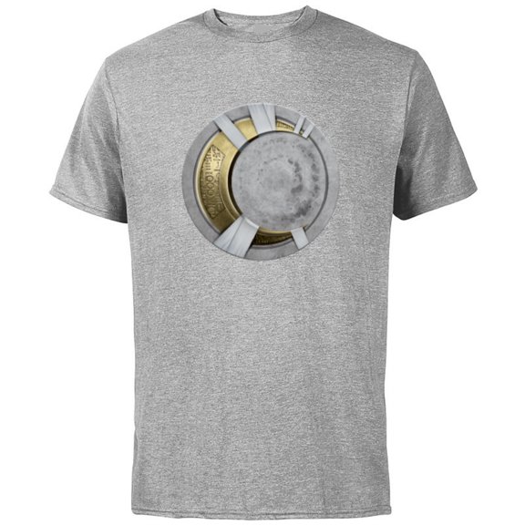 Marvel Moon Knight Logo Egyptian Hieroglyphs - Short Sleeve Cotton T-Shirt for Adults - Customized-Athletic Heather