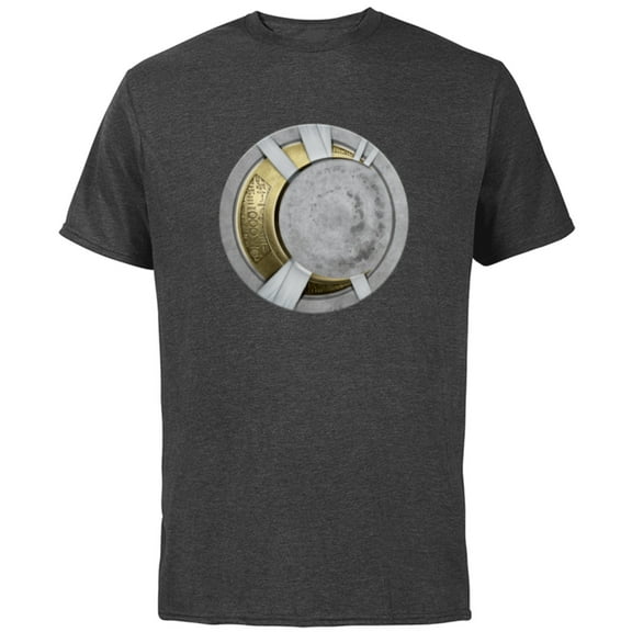 Marvel Moon Knight Logo Egyptian Hieroglyphs - Short Sleeve Cotton T-Shirt for Adults - Customized-Charcoal