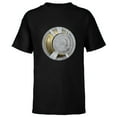 thumbnail image 1 of Marvel Moon Knight Logo Egyptian Hieroglyphs - Short Sleeve T-Shirt for Kids - Customized-Black, 1 of 5