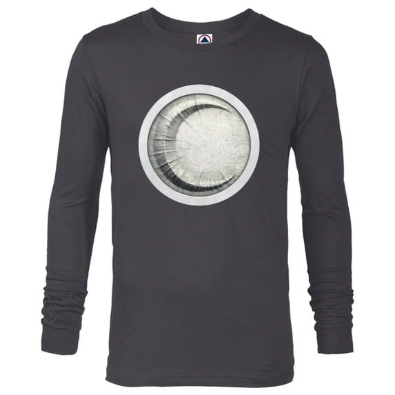 Marvel Moon Knight Logo - Long Sleeve T-Shirt for Men - Customized-Charcoal Heather