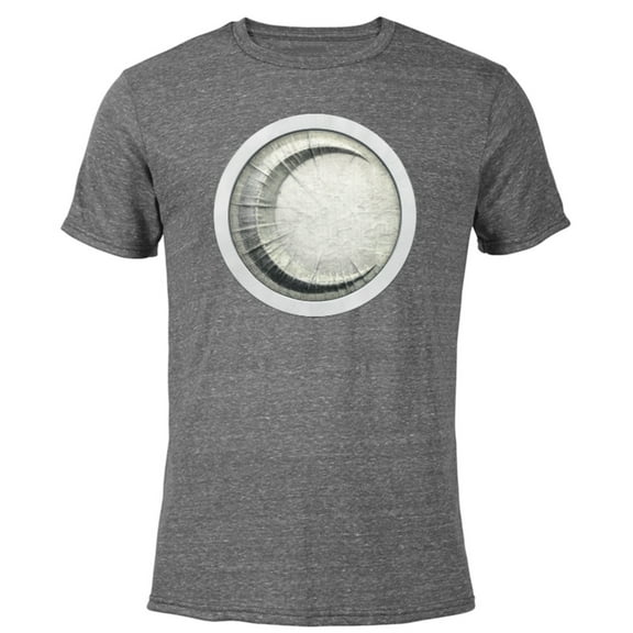 Marvel Moon Knight Logo - Short Sleeve Blended T-Shirt for Adults - Customized-Dark Heather