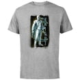 thumbnail image 1 of Marvel Moon Knight Mr. Knight Batons and Crescent Moon - Short Sleeve Cotton T-Shirt for Adults - Customized-Athletic Heather, 1 of 5