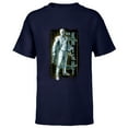 thumbnail image 1 of Marvel Moon Knight Mr. Knight Batons and Crescent Moon - Short Sleeve T-Shirt for Kids - Customized-Navy, 1 of 5