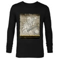 thumbnail image 1 of Marvel Moon Knight Mr. Knight Batons and Hieroglyphs - Long Sleeve T-Shirt for Men - Customized-Black, 1 of 5