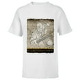 thumbnail image 1 of Marvel Moon Knight Mr. Knight Batons and Hieroglyphs - Short Sleeve T-Shirt for Kids - Customized-White, 1 of 5
