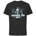 thumbnail image 1 of Marvel Moon Knight Mr. Knight Summon the Suit - Short Sleeve Cotton T-Shirt for Adults - Customized-Black, 1 of 5
