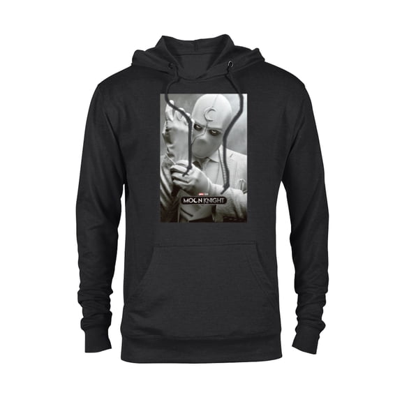 Marvel Moon Knight Mr. Knight Teaser Poster - Pullover Hoodie for Adults - Customized-Black