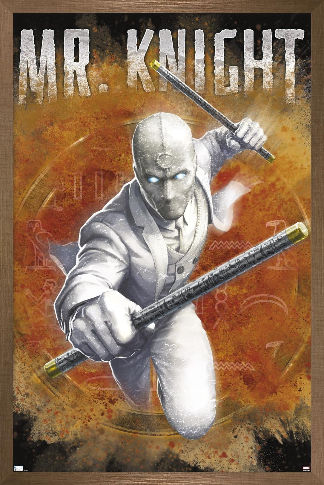 Marvel Moon Knight - Mr. Knight Wall Poster, 14.725" x 22.375" Framed