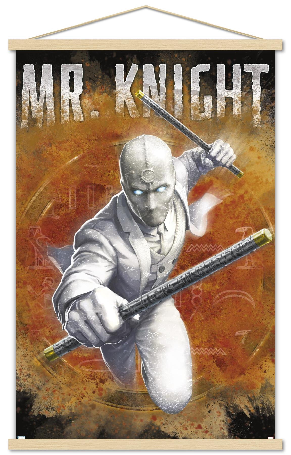 Marvel Moon Knight - Mr. Knight Wall Poster with Magnetic Frame, 22.375" x 34"
