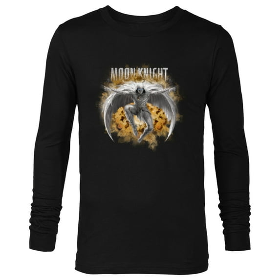 Marvel Moon Knight Series Marc Spector - Long Sleeve T-Shirt for Men - Customized-Black