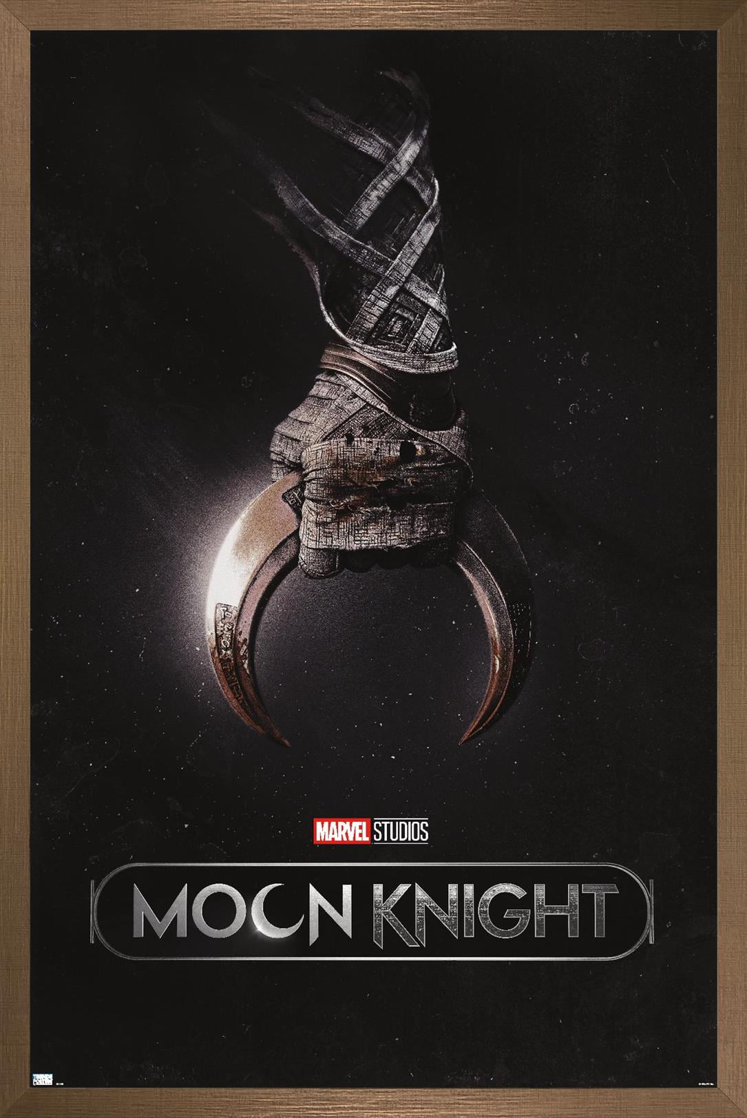 Marvel Moon Knight - Teaser One Sheet Wall Poster, 22.375" x 34" Framed