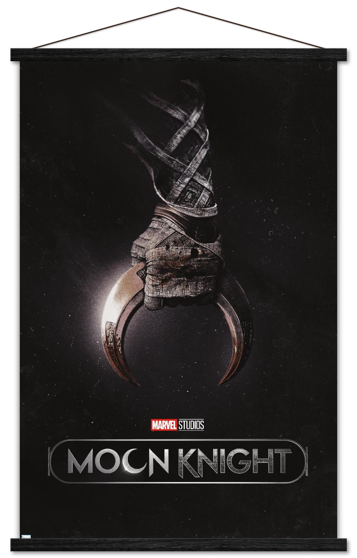 Marvel Moon Knight - Teaser One Sheet Wall Poster with Magnetic Frame, 22.375" x 34"