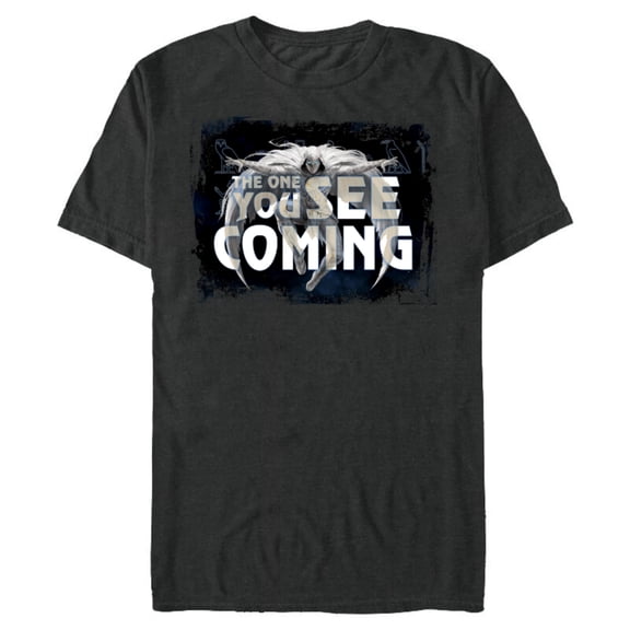 Marvel Moon Knight The One You See Coming - Short Sleeve Blended T-Shirt for Adults - Customized-Dark Heather