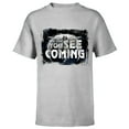 thumbnail image 1 of Marvel Moon Knight The One You See Coming - Short Sleeve T-Shirt for Kids - Customized-Athletic Heather, 1 of 5