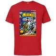 thumbnail image 1 of Marvel Moon Knight Werewolf by Night Vintage Comic Halloween- Short Sleeve Cotton T-Shirt for Adults - Customized-Red, 1 of 5