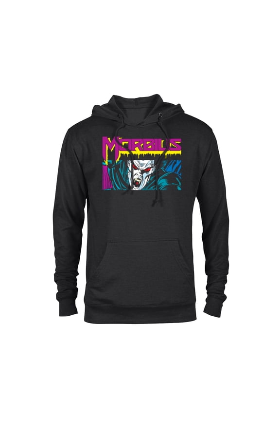 Morbius 90s Comic Book - Pullover Hoodie for Adults - Customized-Black