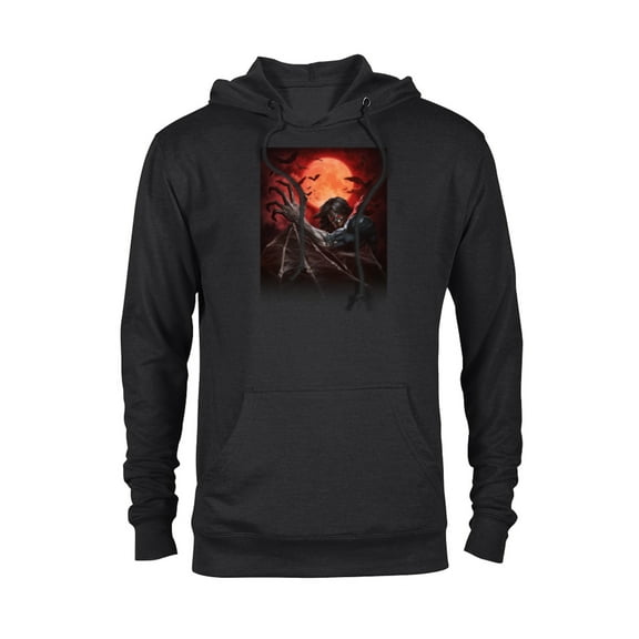 Marvel Morbius Bats Comic Cover Art - Pullover Hoodie for Adults - Customized-Black