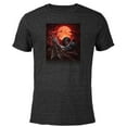 thumbnail image 1 of Marvel Morbius Bats Comic Cover Art - Short Sleeve Blended T-Shirt for Adults - Customized-Black, 1 of 5