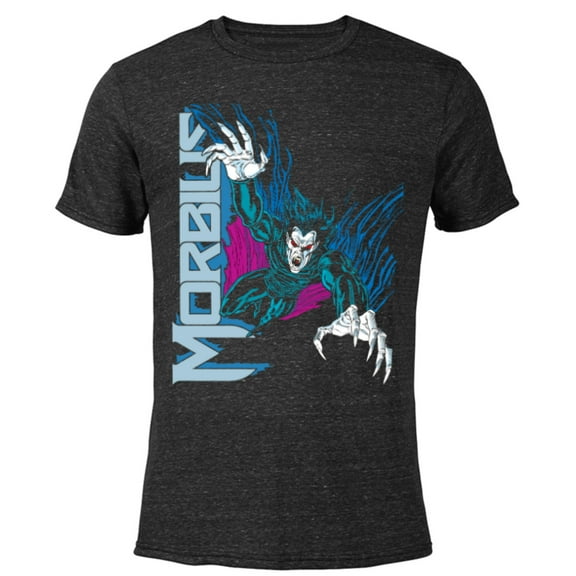 Marvel Morbius Comic Book Retro - Short Sleeve Blended T-Shirt for Adults - Customized-Black