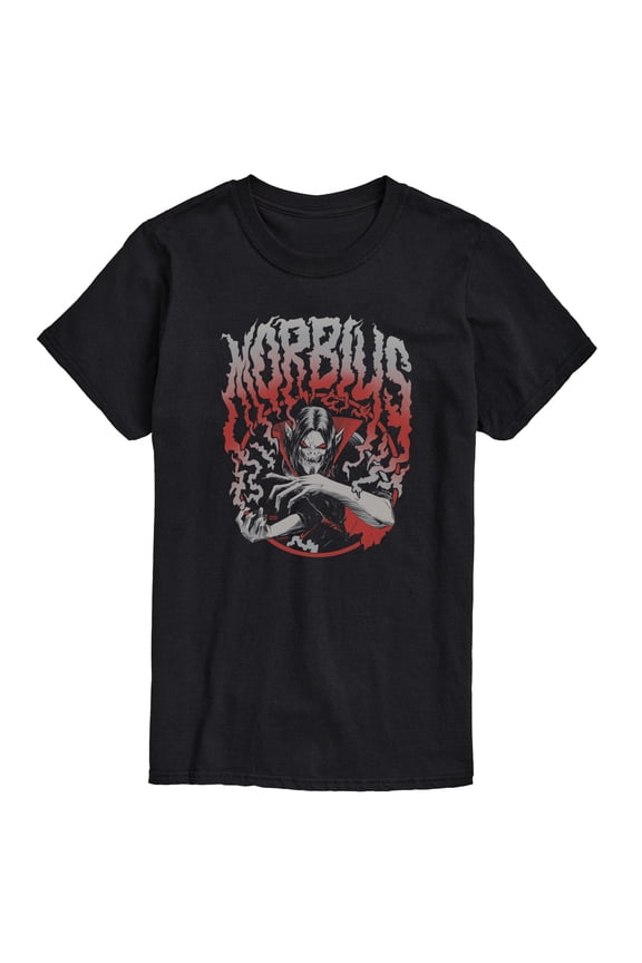- Morbius Metal - Men's Short Sleeve Graphic T-Shirt