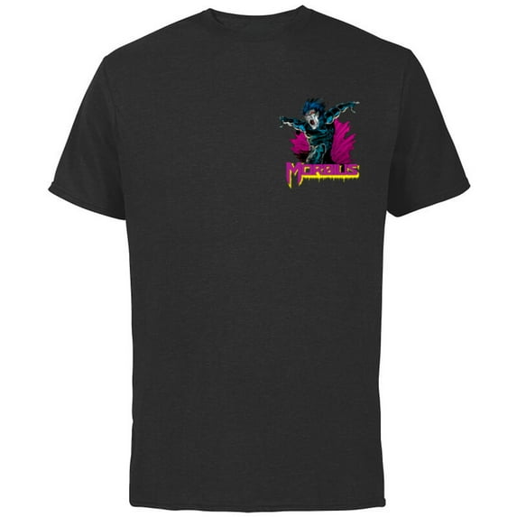 Marvel Morbius Retro 90s Comic Art - Short Sleeve Cotton T-Shirt for Adults - Customized-Black