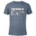 thumbnail image 1 of Marvel Morbius Retro Comic 90s - Short Sleeve Blended T-Shirt for Adults - Customized-Navy Heather, 1 of 5