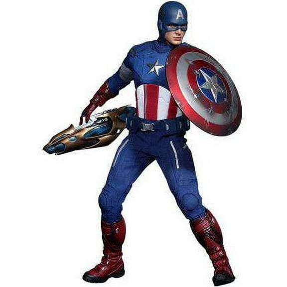 Marvel Movie Masterpiece Captain America Collectible Figure (Avengers)