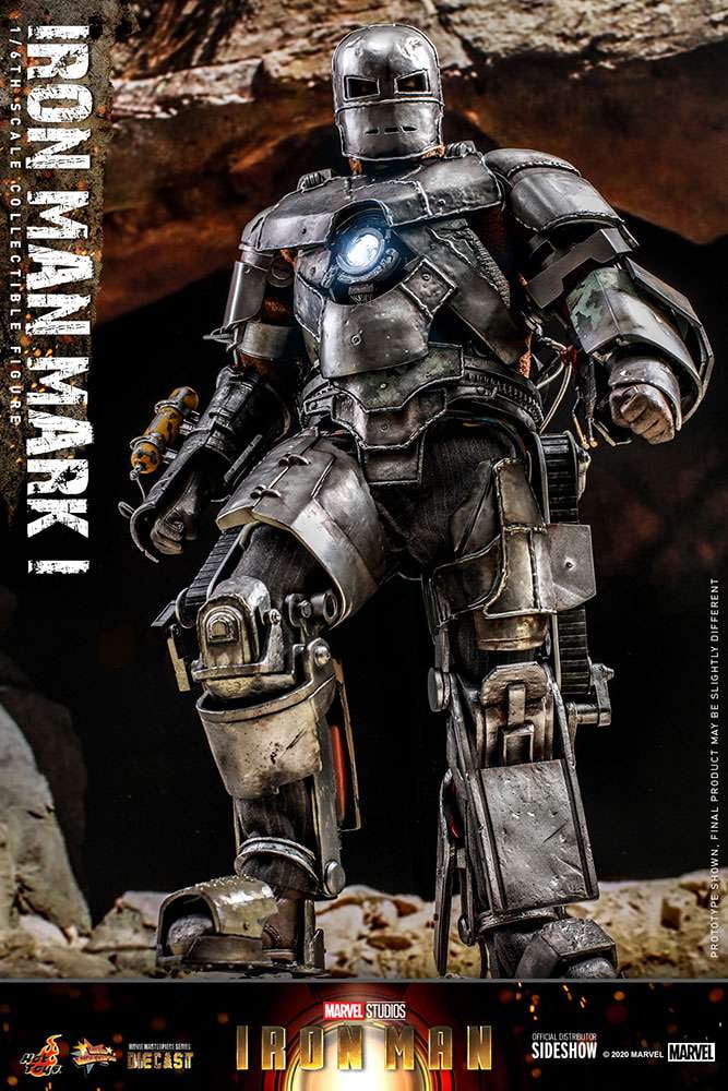 Hot Toys Poseable 18+ Years Action Figures, Diecast Silver Bronze