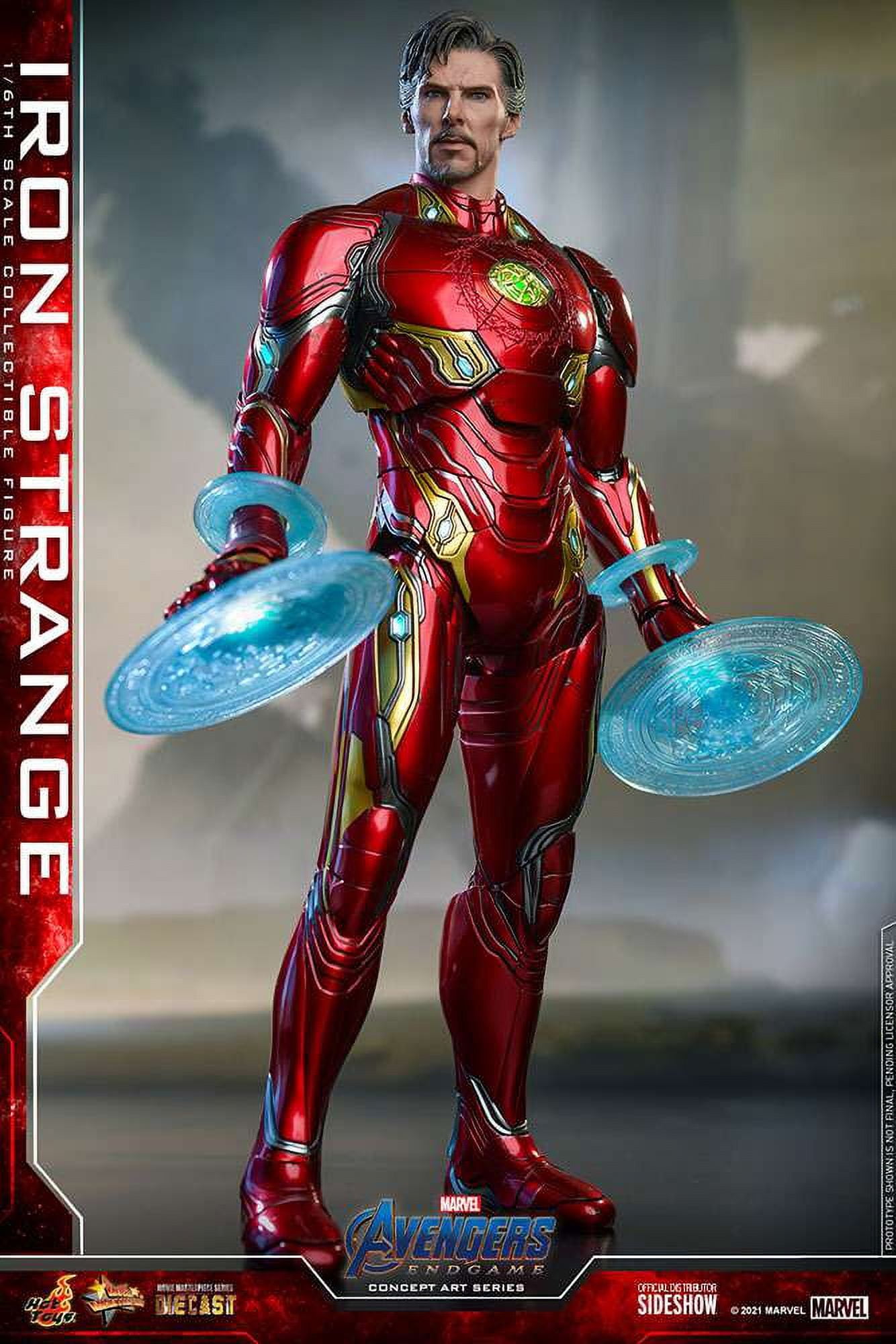 Marvel Movie Masterpiece Diecast Iron Strange Collectible Figure