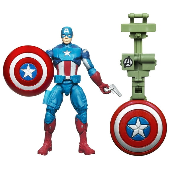 Marvel Movie Series Shield Launcher Captain America Action Figure