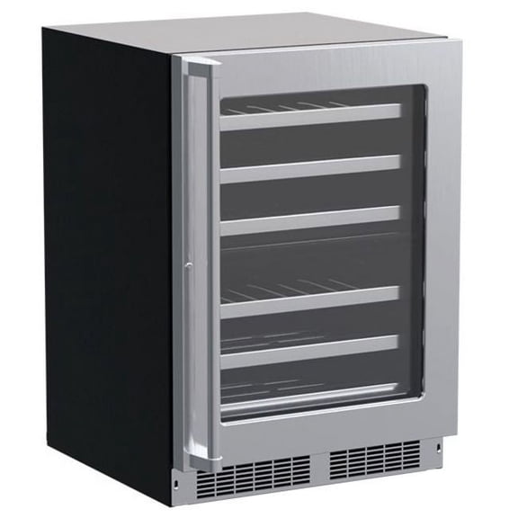Marvel Mpwd424g31a Professional 24" Wide Built-In Wine Cooler - Stainless Steel