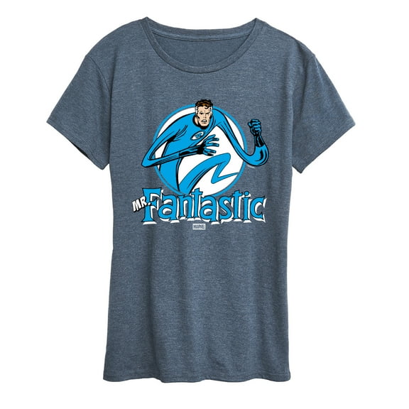Marvel - Mr Fantastic Circle - Women's Short Sleeve Graphic T-Shirt