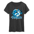 thumbnail image 1 of Marvel - Mr Fantastic Circle - Women's Short Sleeve Graphic T-Shirt, 1 of 4