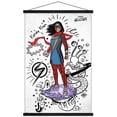 thumbnail image 1 of Marvel Ms. Marvel - Doodles Wall Poster with Magnetic Frame, 22.375" x 34", 1 of 5