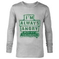 thumbnail image 1 of Marvel Ms. Marvel Hulk New Jersey Avengercon Always Angry - Long Sleeve T-Shirt for Men - Customized-Athletic Heather, 1 of 5