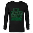 thumbnail image 1 of Marvel Ms. Marvel Hulk New Jersey Avengercon Always Angry - Long Sleeve T-Shirt for Men - Customized-Black, 1 of 5