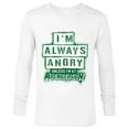 thumbnail image 1 of Marvel Ms. Marvel Hulk New Jersey Avengercon Always Angry - Long Sleeve T-Shirt for Men - Customized-White, 1 of 5