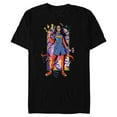 thumbnail image 1 of Marvel Ms. Marvel Kamala Khan Mural Art - Short Sleeve Blended T-Shirt for Adults - Customized-Black, 1 of 5