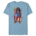 thumbnail image 1 of Marvel Ms. Marvel Kamala Khan Mural Art - Short Sleeve Blended T-Shirt for Adults - Customized-Ocean Blue, 1 of 5