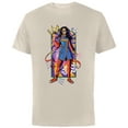 thumbnail image 1 of Marvel Ms. Marvel Kamala Khan Mural Art - Short Sleeve Cotton T-Shirt for Adults - Customized-Natural, 1 of 5