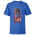 thumbnail image 1 of Marvel Ms. Marvel Kamala Khan Mural Art - Short Sleeve T-Shirt for Kids - Customized-Royal, 1 of 5