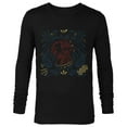 thumbnail image 1 of Marvel Ms. Marvel Kamala Khan Paisley Print Sketch - Long Sleeve T-Shirt for Men - Customized-Black, 1 of 5
