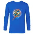 thumbnail image 1 of Marvel Ms. Marvel Lightning Bolt Icon - Long Sleeve T-Shirt for Men - Customized-Navy, 1 of 4