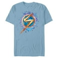thumbnail image 1 of Marvel Ms. Marvel Lightning Bolt Icon - Short Sleeve Blended T-Shirt for Adults - Customized-Ocean Blue, 1 of 5